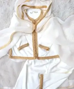 Sultan 3-delig jabador creme